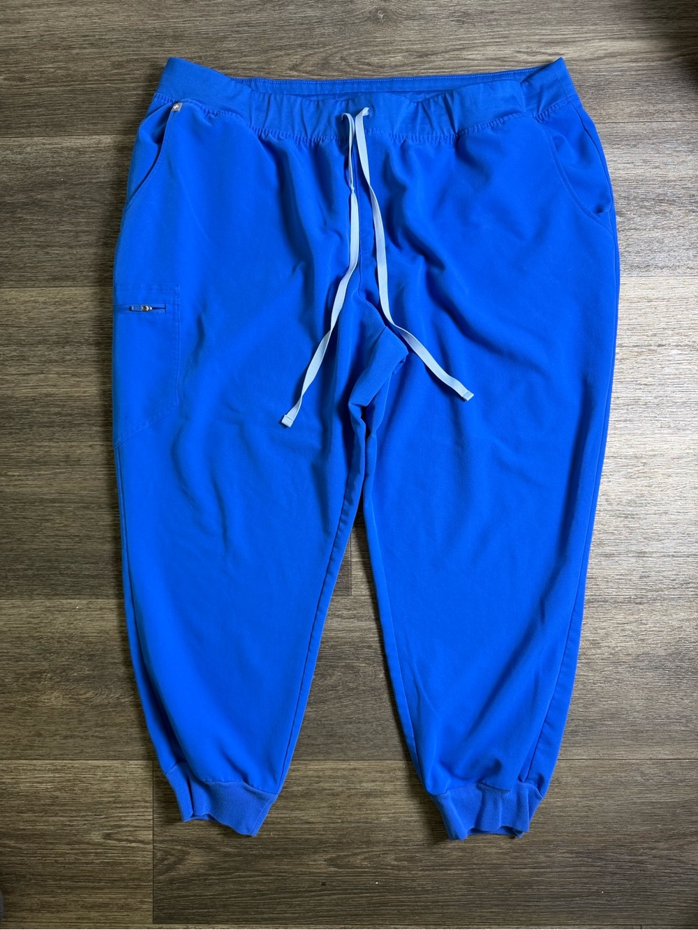 Figs Electric Blue Women's Drawstring Jogger Pants